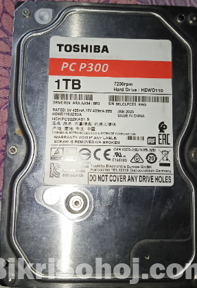 Toshiba 1TB 7200RPM Desktop Hard Disk